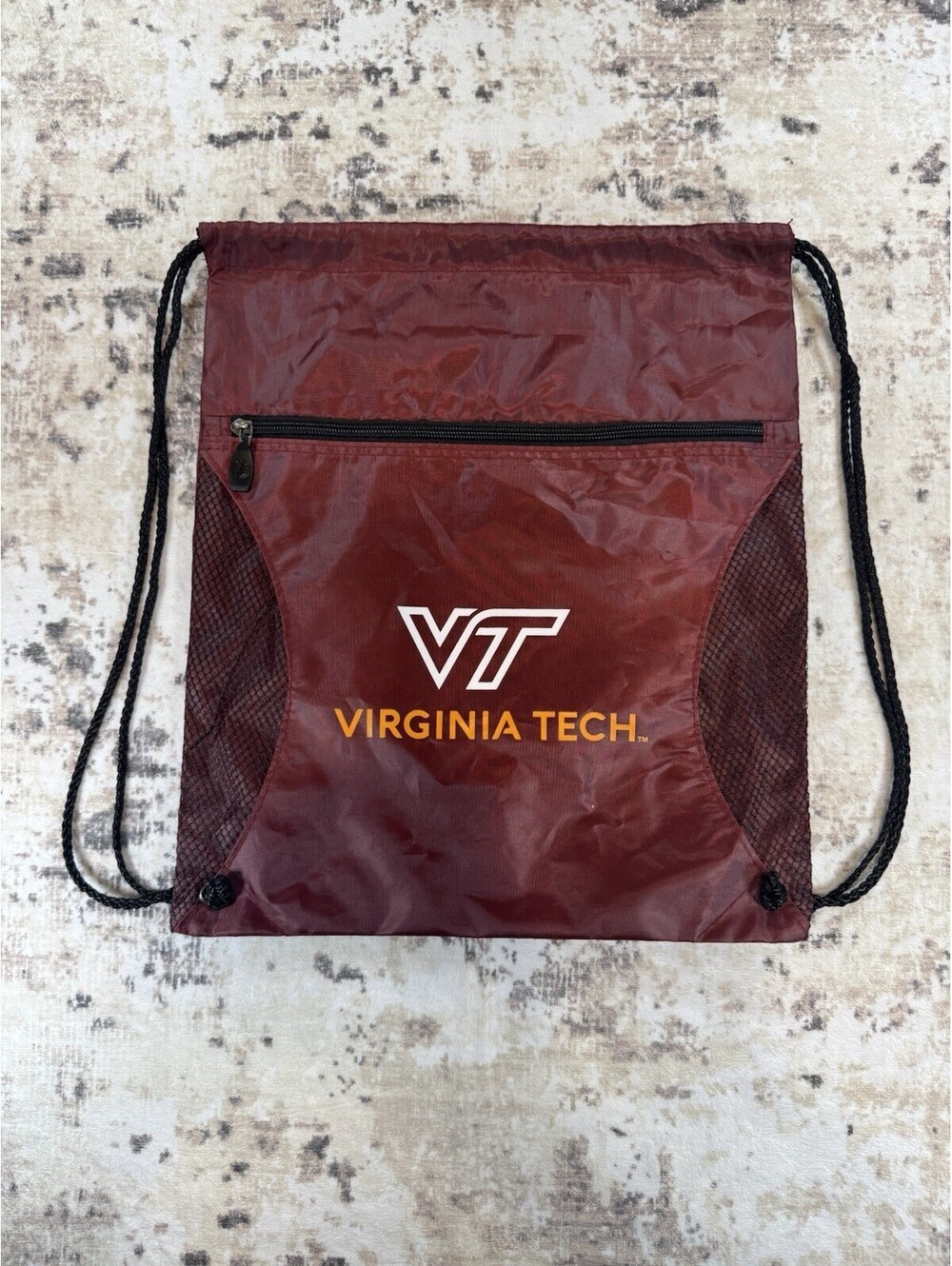 Virginia Tech Hokies Draw String Back Sack - New - NWOT - College Football NCAA